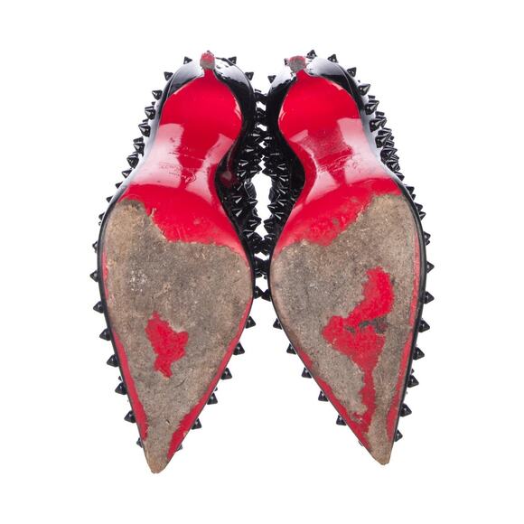 ❤️Christian Louboutin Spike Patent Leather Boots❤️ - Picture 5 of 5